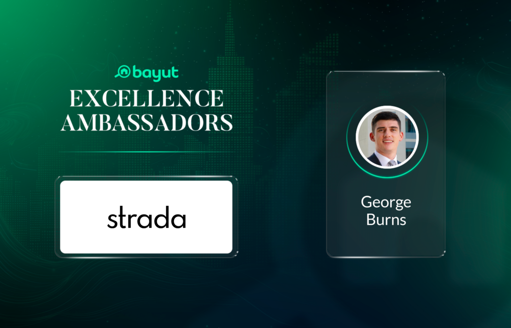 George Burns with Strada
